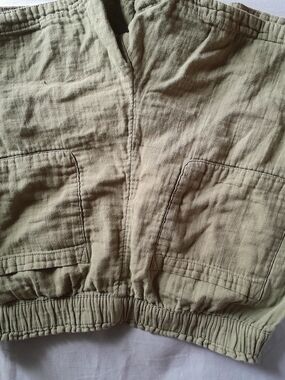 Old Navy Womens Elastic-Waist Sage Shorts